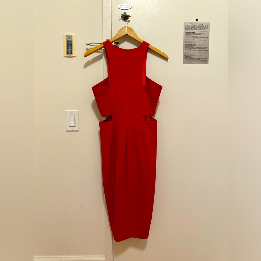 Mason Red Cut-out dress size 2